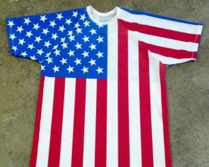american flag shooter shirts