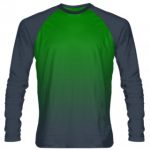 Ombre Long Sleeve Shirts
