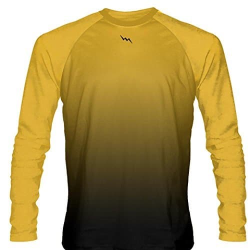 Athletic-Gold-Long-Sleeve-Lacrosse-Shirts