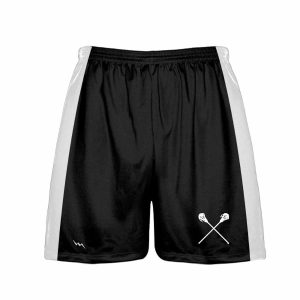 LightningWear Black Lacrosse Shorts - Athletic Shorts - Lax Shorts