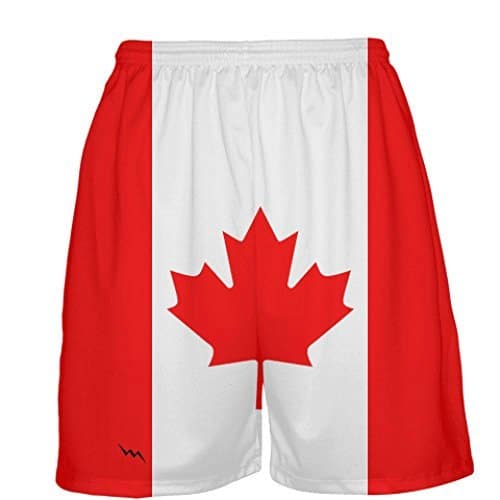 Canada-Flag-Basketball-Shorts