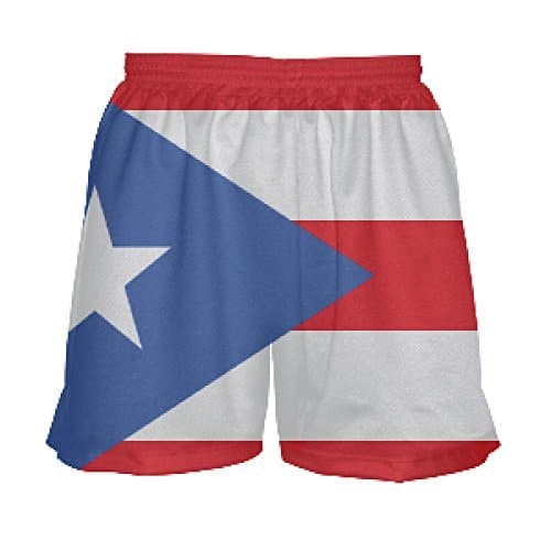 puerto rico flag shorts