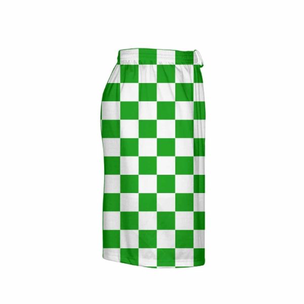 Kelly-Green-Checker-Board-Shorts