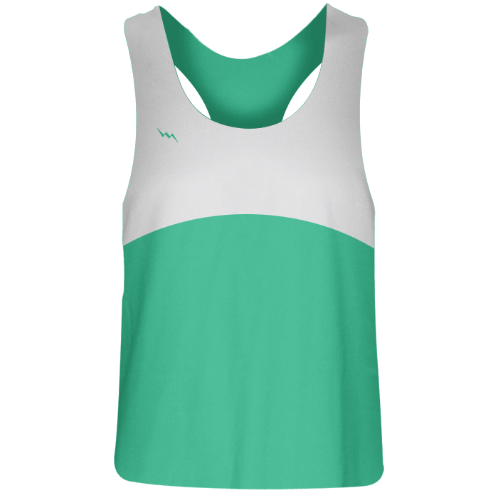 Sublimated Girls Reversible Tops Teal